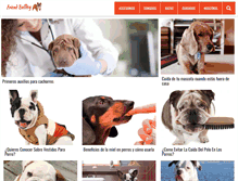 Tablet Screenshot of friendbulldog.com
